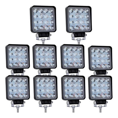 Capsulas De Luz Led Para Camion, 10 Luces Led De Trabajo De