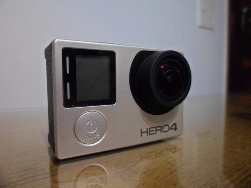 Câmera Digital Gopro Hero4 Silver 4k 12mp Display Wi-fi Bt