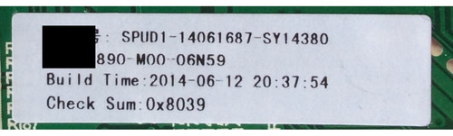 Main Element U14070063 / T.ms3393.81 / Modelo Elefw605 (Usado)