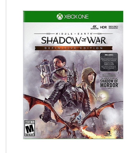 Shadow Of War Xbox One Definitive Edition