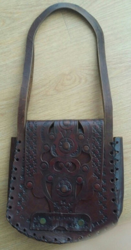 Cartera De Cuero Artesanal 