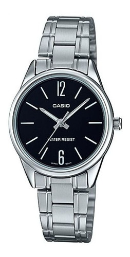 Reloj Para Mujer Casio Casio Ltp-v005d-7audf Plateado