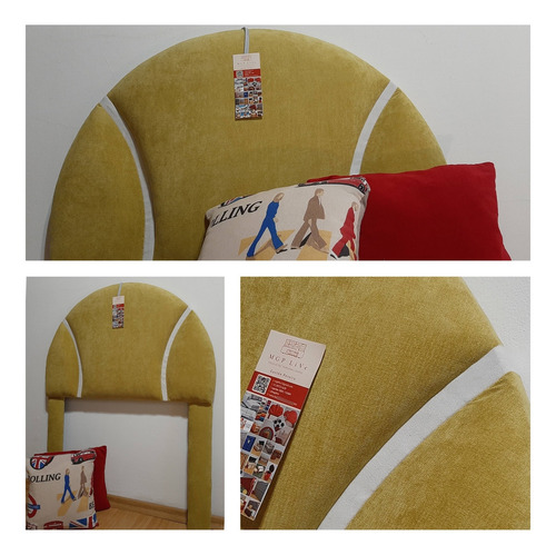 Promo Cabecero De Cama 5 Petalos . Colgante. Personalizado Fucsia Rosa Amarillo