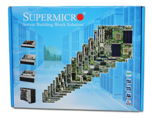 Placa Mãe Server Supermicro X8dtl-if-o Ddr3 Lga1366 Atx