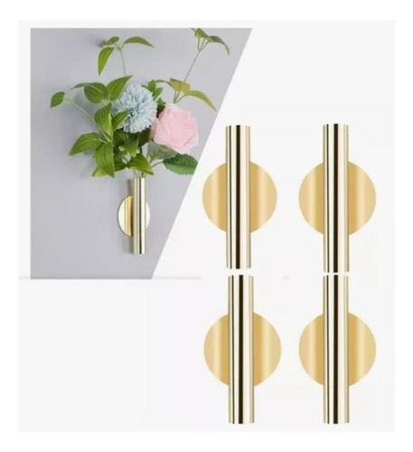 4x Planta Colgante De Pared Jarrón De Flores Soporte Para
