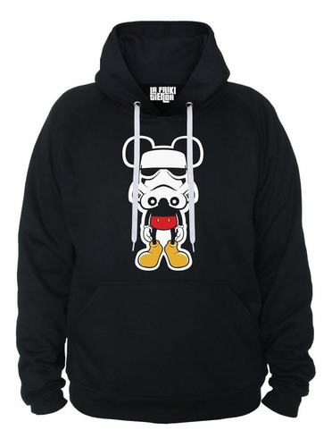 Buzo Buso Saco Con Capota Diseño Mickey Mouse Star Wars