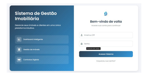 Sistema Imobiliário Completo Aluguéis, Vendas, Contratos E