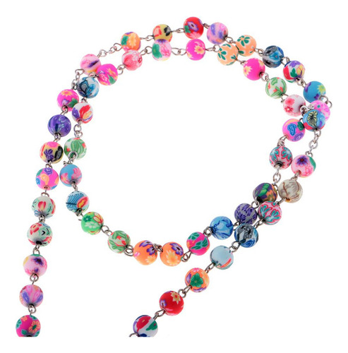 Jk 5 X 6 Collares For Mujer Con Cuentas De 8 Mm, Con 5