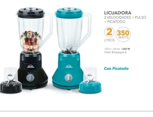 Licuadora Con Pica Todo Home Elements 2 Litros Env o gratis