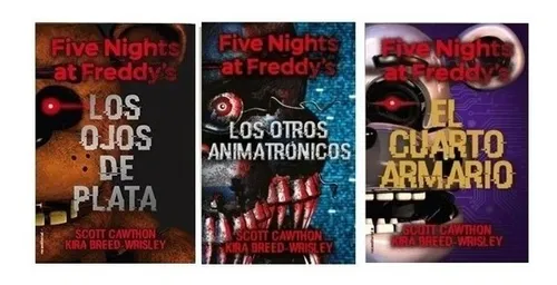 LOS OJOS DE PLATA FIVE NIGHTS AT FREDDY'S SCOTT CAWTHON - LIBRO NUEVO EN  ESPAÑOL