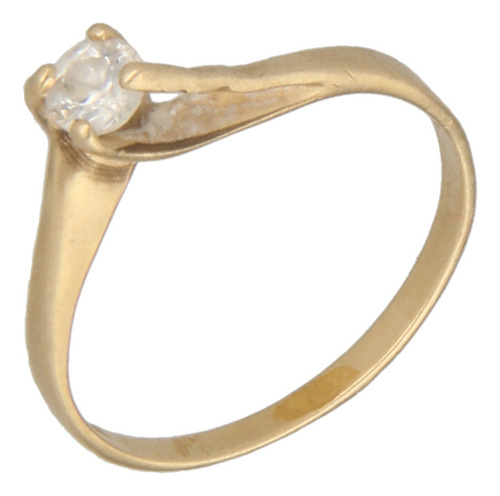 Anillo De 14k Oro Amarillo, 1.5 Gramos