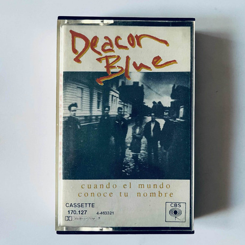 Deacon Blue Cuando El Mundo Conoce Tu Nombre Cassette Nuevo