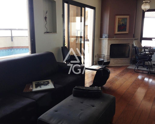 Penthouse Vranda Gourmet Com Piscina E Churrasqueira. - Ap10707 - 34645557