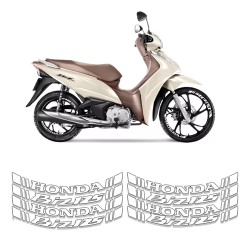 Adesivo Honda Biz Roda