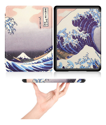 Funda Kindle Paperwhite Auto Wake 12a Generación 2024 7 Inch Mix De Colores