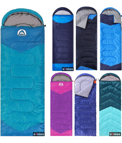 Saco Bolsa De Dormir Sleeping Bag Camping 