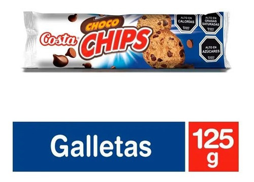 Costa Galleta Choco Chips 125 Gr