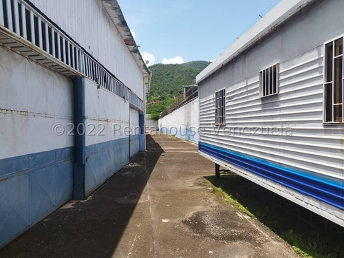 Galpon Industrial En Venta Ideal Para Empresa Automotriz O Fabrica Metalmecanica Alto Trafico Carga Pesada Oficinas Remodeladas Las Tejerias Estef 25-3396