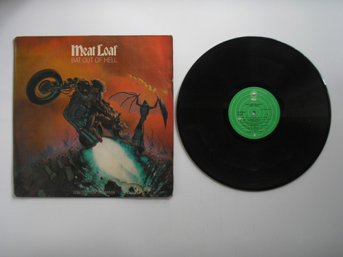 Lp Vinilo Meat Loaf Bat Out Of Hell Edicion Colombia 1977