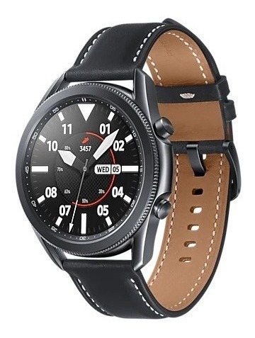 Imagen 1 de 4 de Samsung Galaxy Watch3 (bluetooth) 45mm Mystic Black Sm-r840