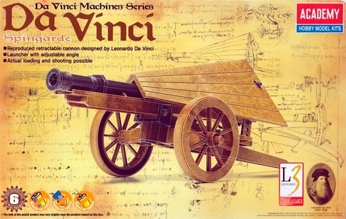 Academy 18142 Da Vinci Spingarde Field Artillery Gun (