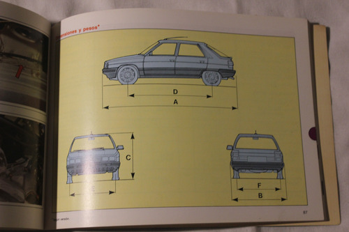 Renault 11 9-1987 Manual Del Usuario (Usado)
