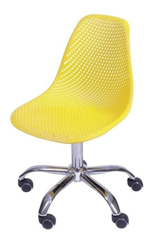 Cadeira Colmeia Amarelo - Or Design