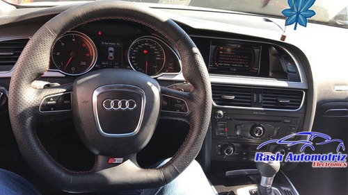 Imagen 5 de 5 de Marco Cromado Para Timón Para Audi A3 A4 A5 A6 Q5