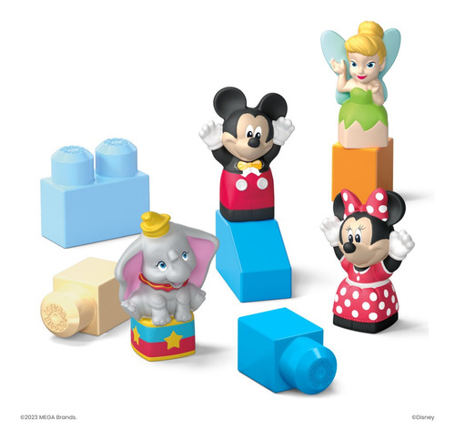 Mega Bloks Brinquedo de Construção Castelo de Celebração Disney