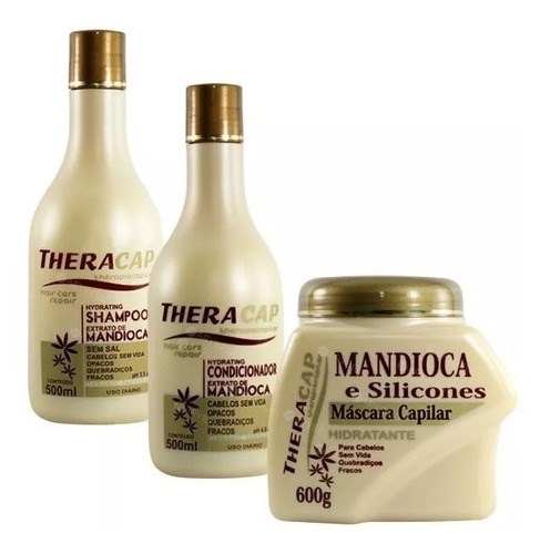 Theracap - Kit Shampoo Condicionador E Mascara Todos Modelos