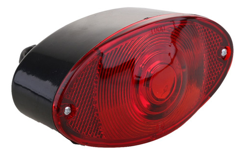 Luz Lente Roja Con Freno Girando De Matrícula Para Moto