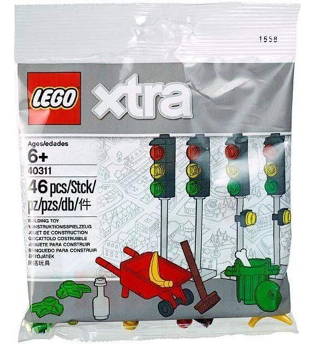 Set De Construc Lego Xtra Accesorios De Tráfico 40311