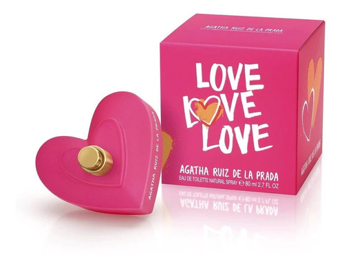 Perfume Mujer Love Love Love Agatha Ruiz De La Prada 80ml