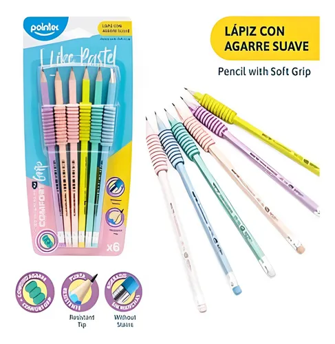 comprar Lapiz 2hb Con Agarre De Espuma (pastel) 