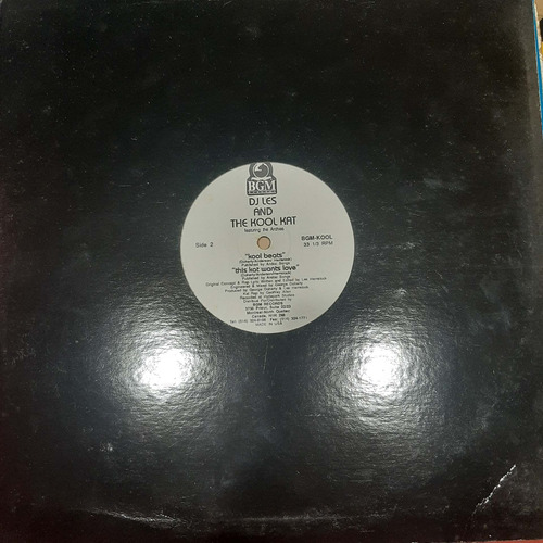 Vinilo Dj Les And The Kool Kat Bgm E2 (Usado)