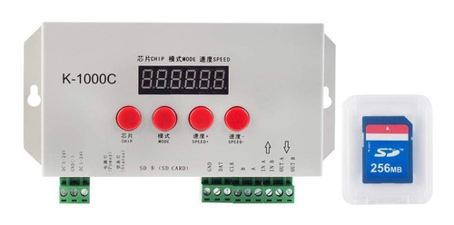 Imagen 1 de 9 de K1000c T1000s Actualizado Ws2812b Apa102c Sk6812 Ws2811...