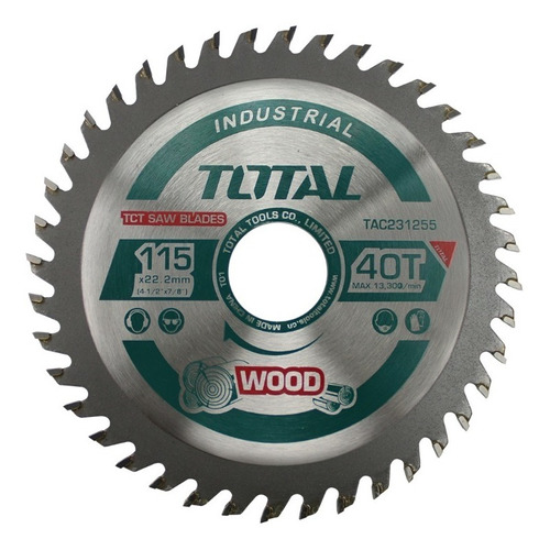 Disco De Corte Sierra Para Madera 4-1/2 Total Tools Vzla