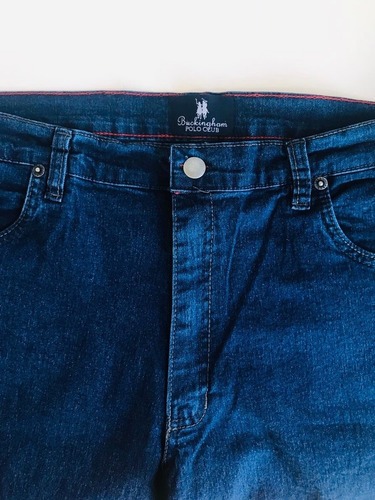 3 Pantalones Polo Club Bucking Hombre Elastizado Azul Negro