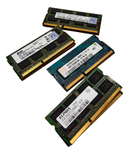 Pack Com 10 Memorias Ram 2gb Pc3 8500s - Marcas Variadas (Usado)