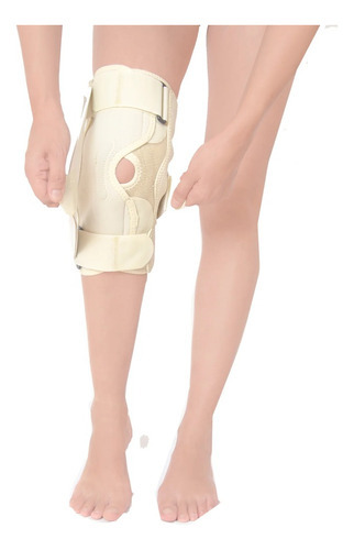 Rodillera Neopreno Para Izquierda Valgus Derecha Varus Tynor Color Beige Talla CH