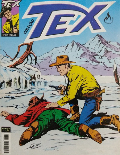 Tex: Os Crimes Do Lago Congelado, De Claudio Nizzi. Série Tex Coleção, Vol. 339. Editora Mythos, Capa Mole, Edição 339 Em Português, 2013