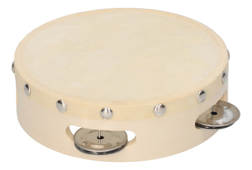 Percussion Drum Metal Row Con Sencillo De Batería Jingles Sh