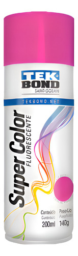 Pintura En Aerosol Fluorescente 200ml/140g Tek Bond (caba)