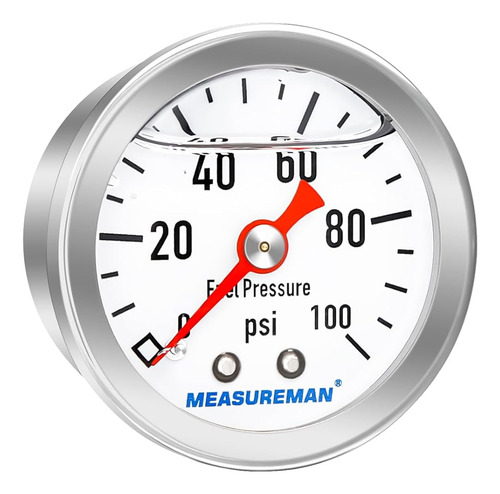 Measureman Tamaño De Esfera De 1-1/2 , Medidor De Presión De