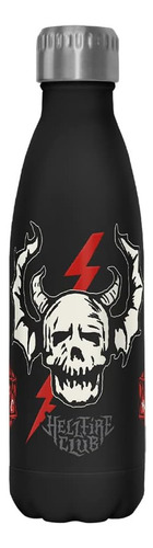 Netflix Stranger Things Hellfire Botella De Acero Inoxidable