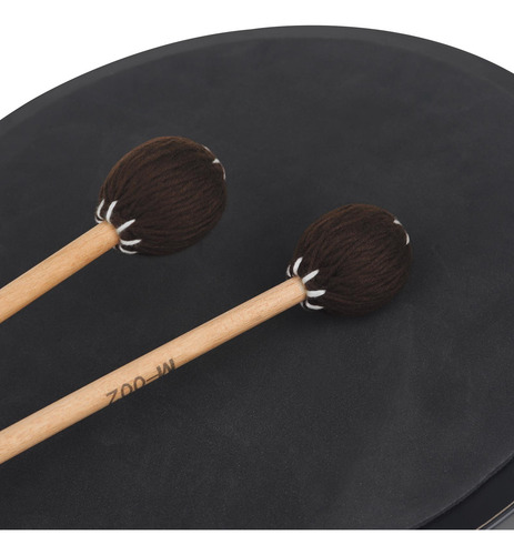 Mazos De Marimba Mango De Madera Cabezal Suave Marrón
