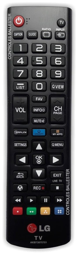 Control Remoto LG Smart Tv Akb73975701 Original