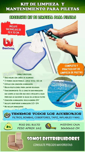 De Limpieza Dual Barral De Aluminio Barrefondo Sacahoja Ofer