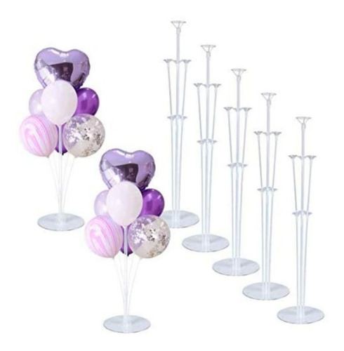 Imagen 6 de 9 de Soportes Para Globos Con Base De Acrílico