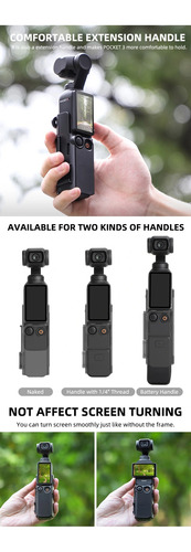 Soporte Expansion Adaptador Para Cámara Dji Osmo Pocket 3